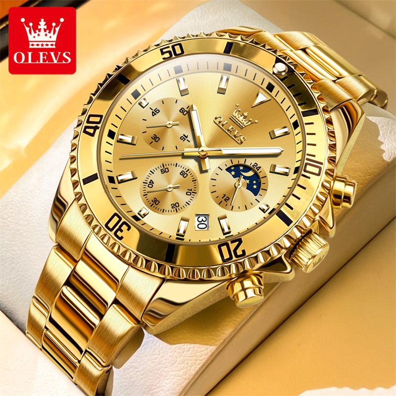 Luxury Watch Magazine - OLEVS Uhr Männer Top Marke Luxus