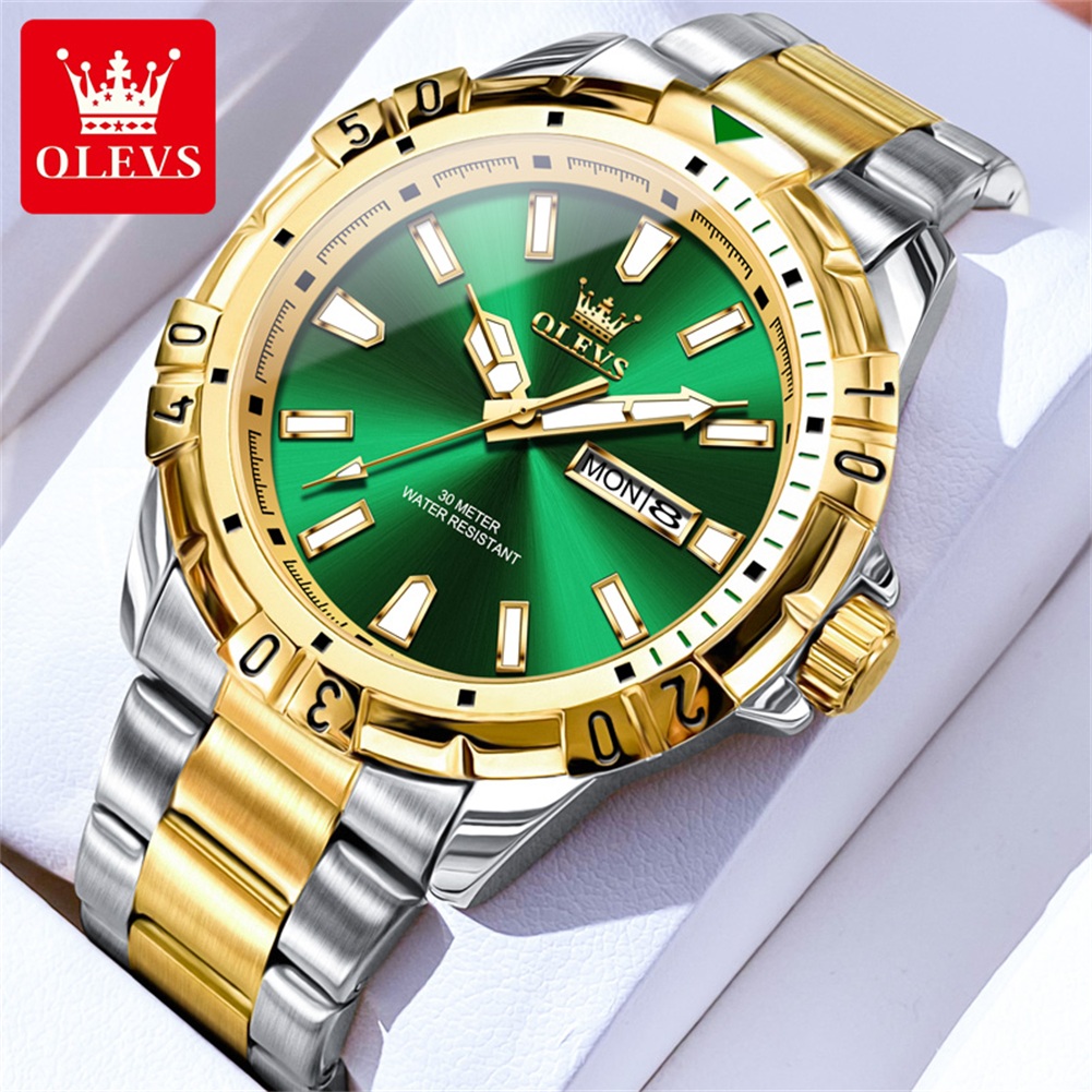 Luxury Watch Maker - OLEVS 5560 Top-Marke Quarz-Armbanduhr für Herren