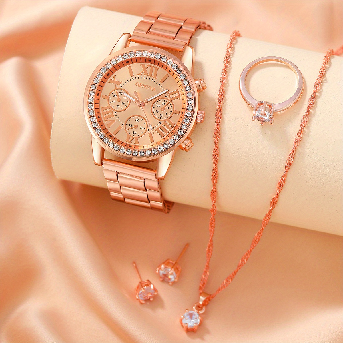 Damenuhr, luxuriöse Quarzuhr m – Luxury Watch Gift For Her Bewertung und Preis