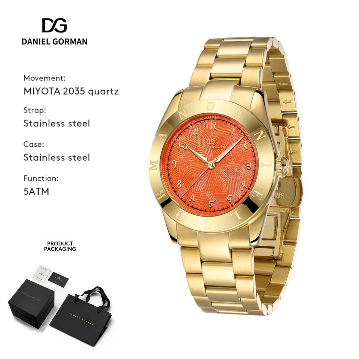 Daniel Gorman Dopamine Series  – Luxury Watch Gift For Her Bewertung und Preis