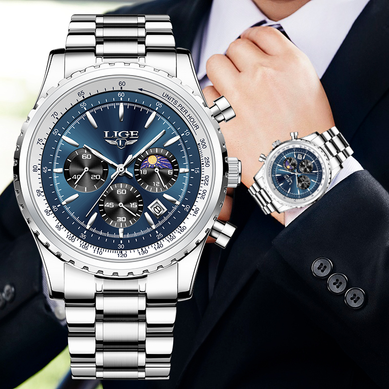 Lige Marke Luxus Quarz Mann Uh – Luxury Watch Investment Bewertung und Preis