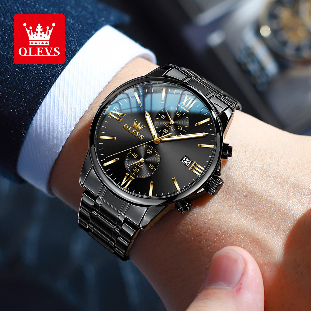 OLEVS 2886 Klassische schwarze – Luxury Watch Investment Bewertung und Preis