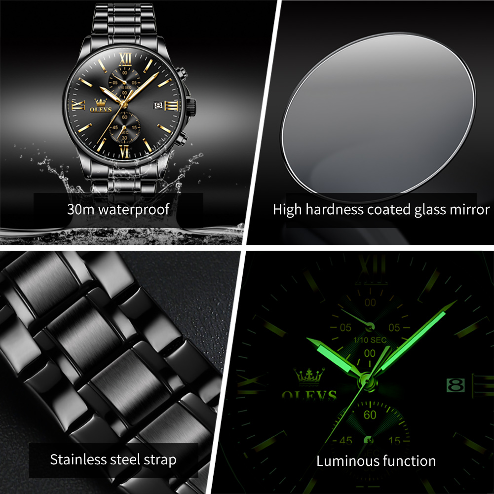 OLEVS 2886 Klassische schwarze – Luxury Watch Investment Bewertung und Preis