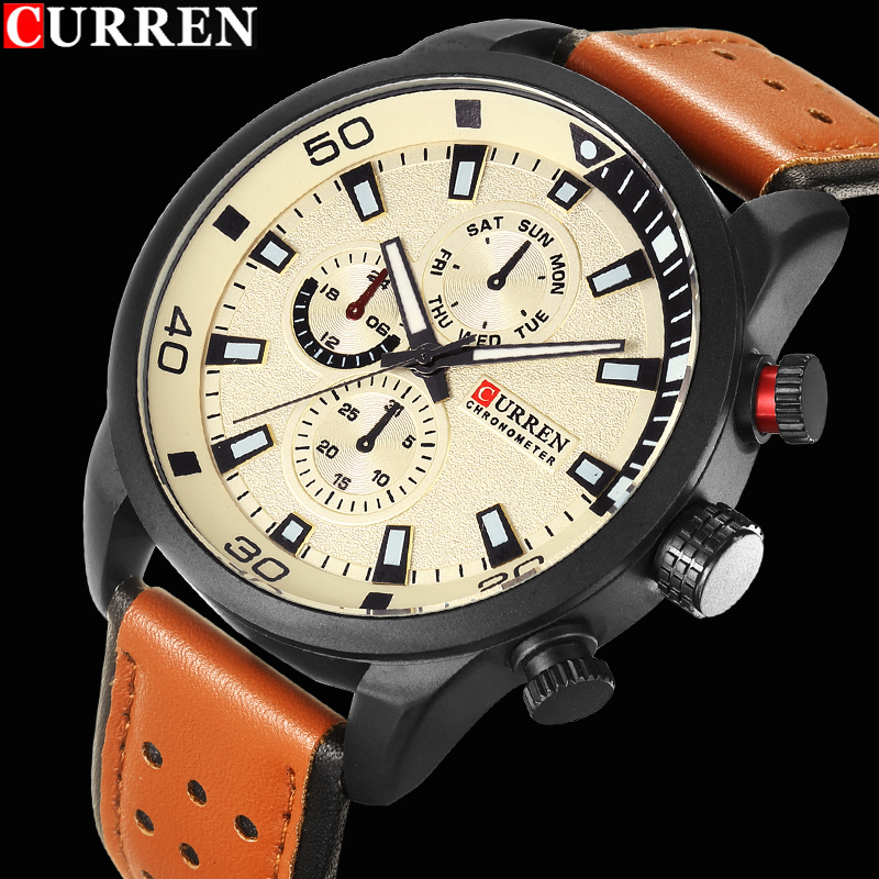 2017 CURREN Stilvolle Uhr Männ – Luxury Watch Maker Bewertung und Preis