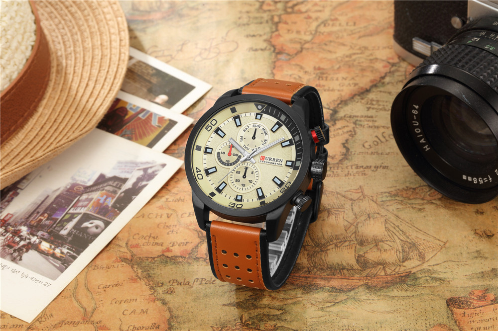 2017 CURREN Stilvolle Uhr Männ – Luxury Watch Maker Bewertung und Preis