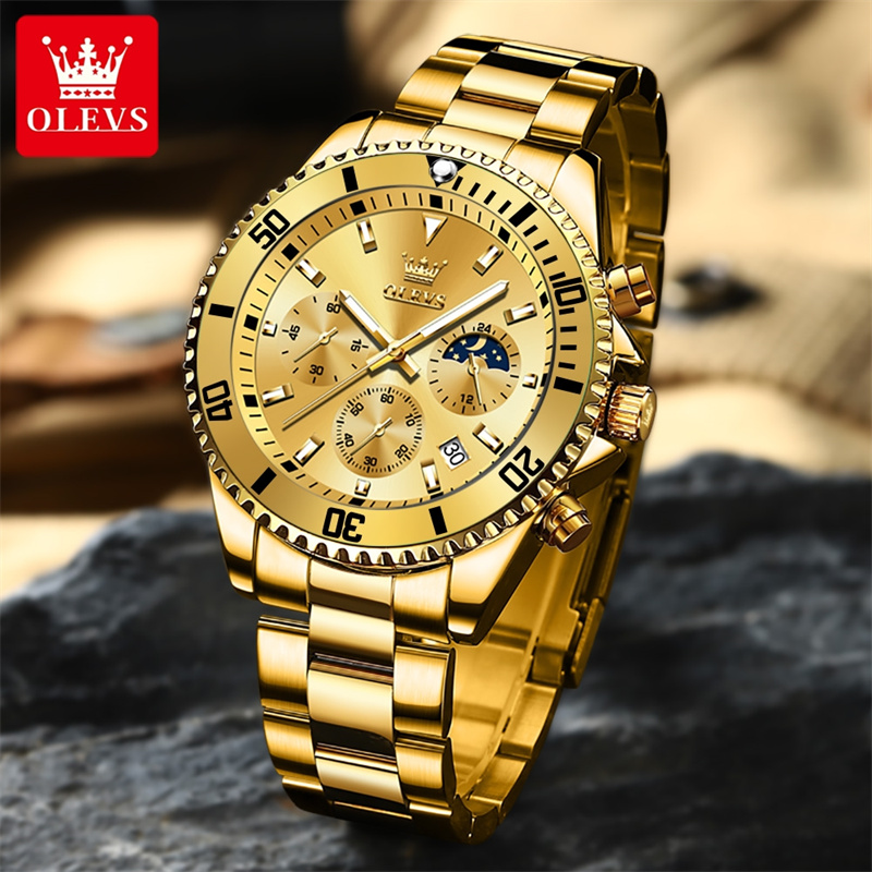 OLEVS Uhr Männer Top Marke Lux – Luxury Watch Magazine Bewertung und Preis