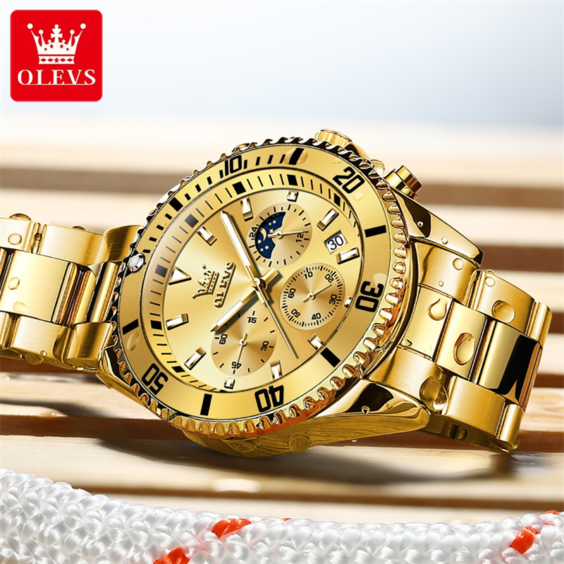 OLEVS Uhr Männer Top Marke Lux – Luxury Watch Magazine Bewertung und Preis