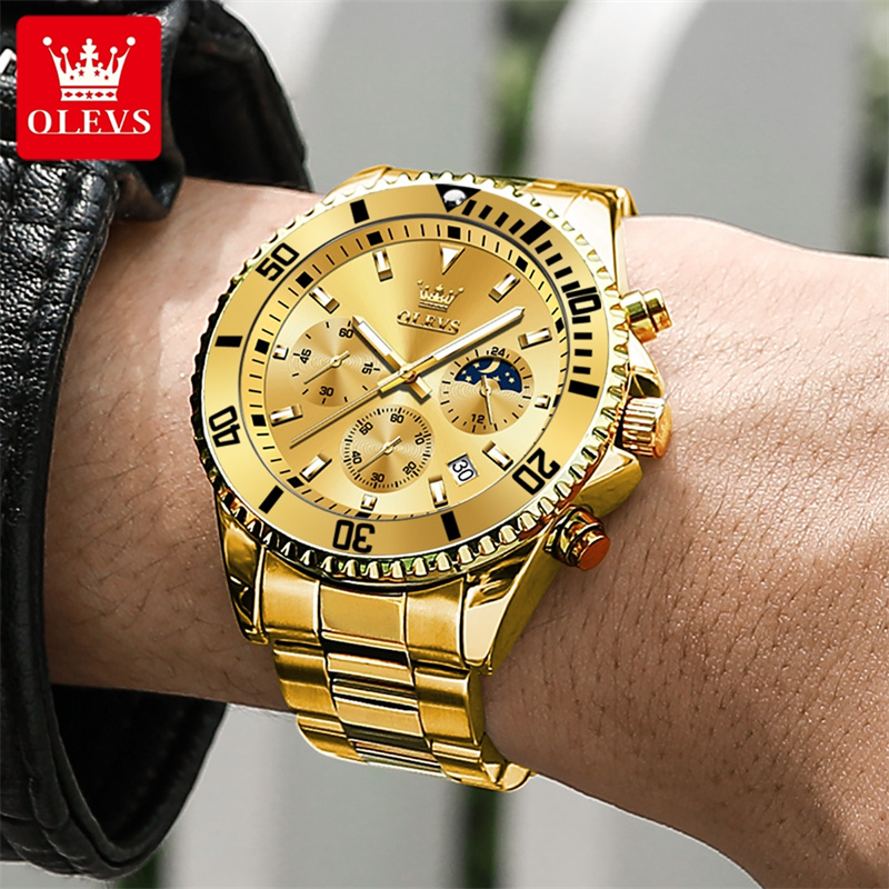 OLEVS Uhr Männer Top Marke Lux – Luxury Watch Magazine Bewertung und Preis