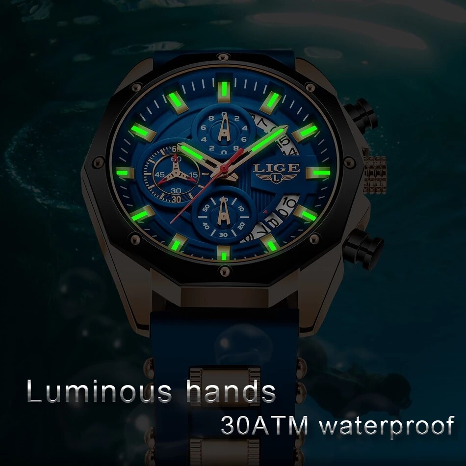 Lige mode herren uhren top mar – Luxury Watch Investment Bewertung und Preis