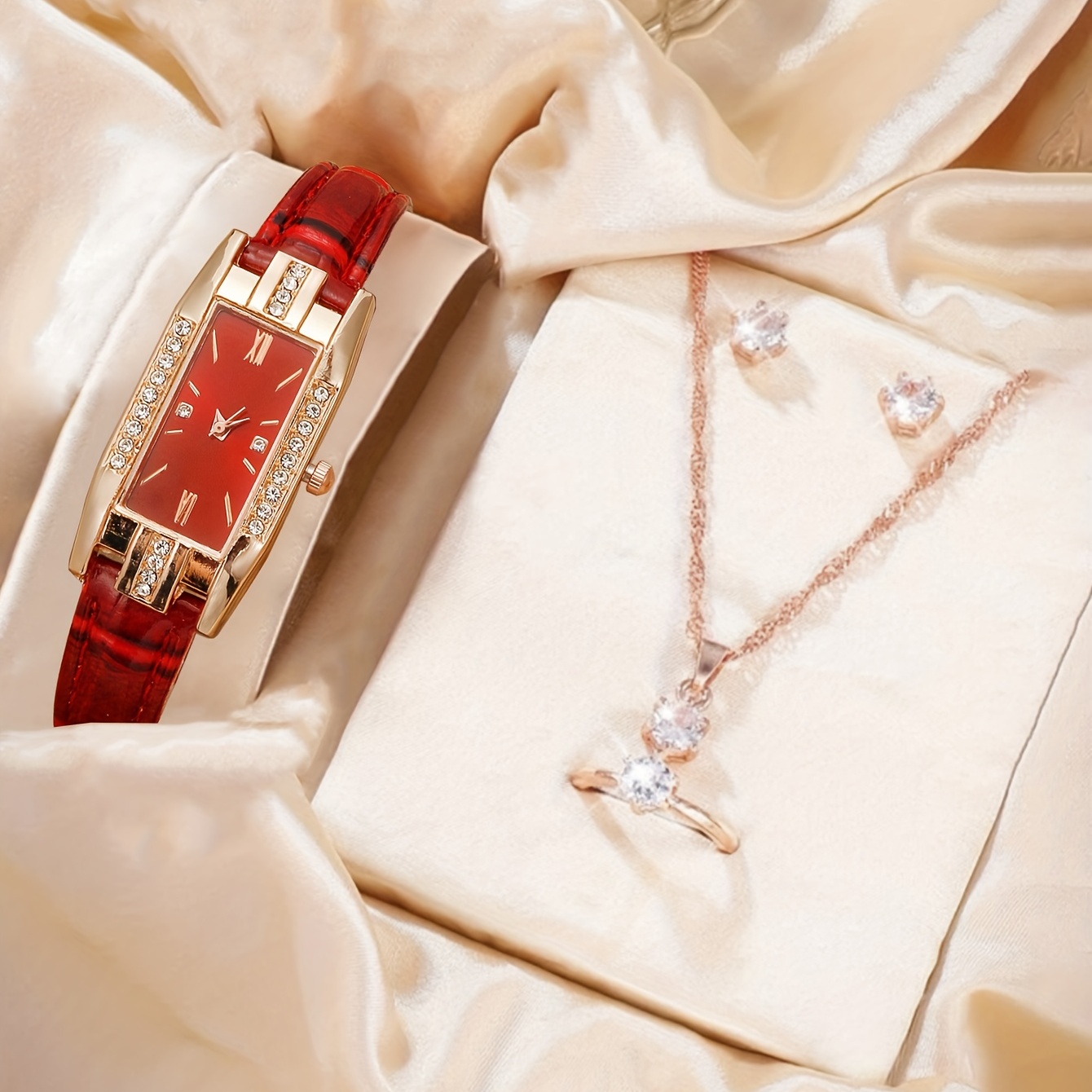 Luxuriöse Quarzuhr mit Strasss – Luxury Watch Gift For Her Bewertung und Preis