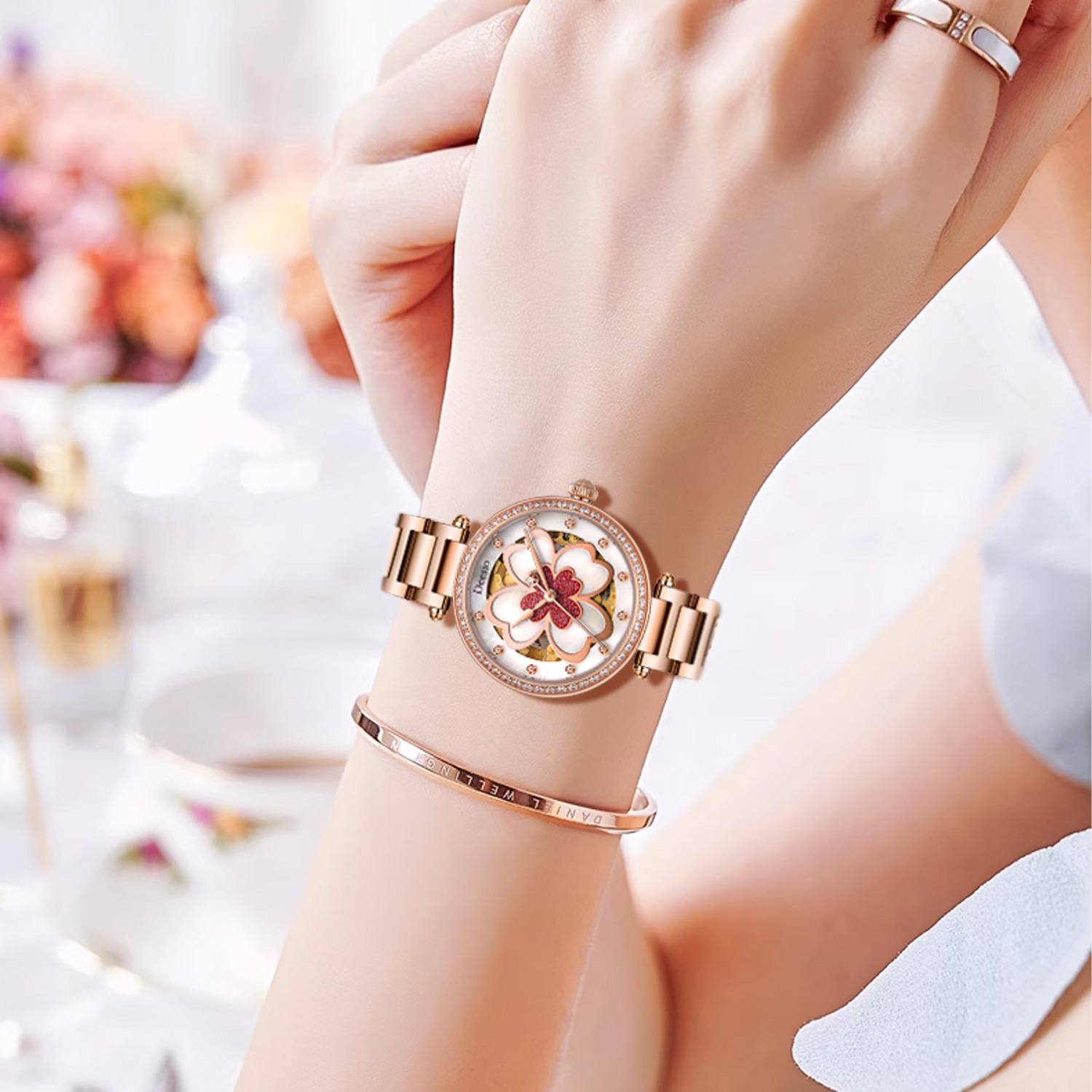 Deesio Damen-Automatikuhr, Ede – Luxury Watch Gift For Her Bewertung und Preis