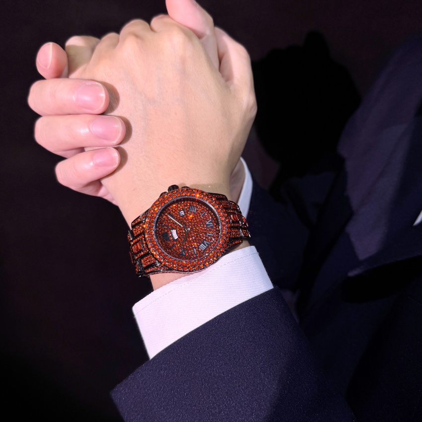 Luxuriöse Hip-Hop Edelstahl-Uh – Luxury Watch Iceberg Bewertung und Preis