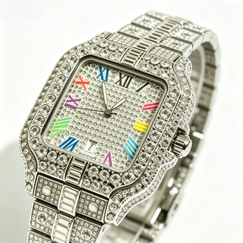 Neue Luxus-Quarzuhr mit Iced-O – Luxury Watch Iceberg Bewertung und Preis