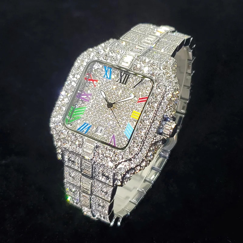 Neue Luxus-Quarzuhr mit Iced-O – Luxury Watch Iceberg Bewertung und Preis
