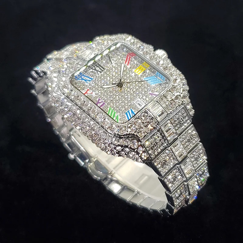Neue Luxus-Quarzuhr mit Iced-O – Luxury Watch Iceberg Bewertung und Preis